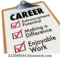 Career Checklist Priorities Goals Objectives in Work Profession Career Checklist Priorities Goals Objectives in Work Profession