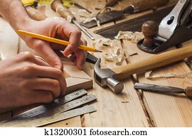 carpenter working carpenter working