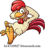 Cartoon chicken Cartoon chicken