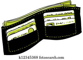 Wallet Stock Illustration | Our Top 1000+ Wallet Images | Fotosearch