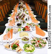 Catering food at a wedding party Catering food at a wedding party