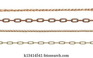 chain rope connection slavery strenght link
