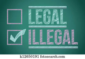 check mark for illegal selection check mark for illegal selection