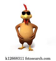 Chicken character Chicken character
