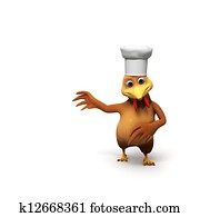Chicken character Chicken character