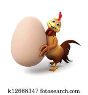 Chicken character Chicken character