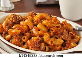 Chili Mac Closeup Chili Mac Closeup