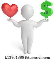 choice between love and money