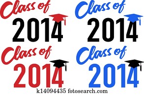 Class of 2015 College High School Graduation Cap Clip Art | k14760278