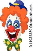 Clown face Clown face