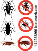 cockroach - warning signs cockroach - warning signs