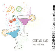 Cocktail card Cocktail card