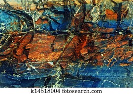 Colored stone texture with cracks