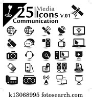 Communication Icons v.01 Communication Icons v.01