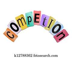 Competition concept. Competition concept.