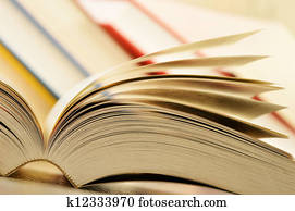 Composition with books on the table Composition with books on the table