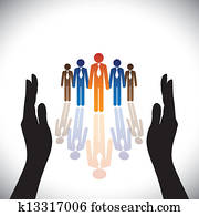 concept-, secure(protect), firma, korporative angestellte, oder, gesch?ftsführung, mit, hand, silhouette concept-, secure(protect), firma, korporative angestellte, oder, gesch?ftsführung, mit, hand, silhouette