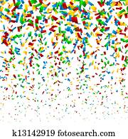 Confetti Background Confetti Background