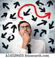 Confused businessman Confused businessman