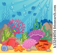 Coral reef theme image 3 Coral reef theme image 3