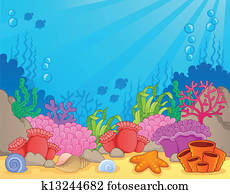 Coral reef theme image 4 Coral reef theme image 4
