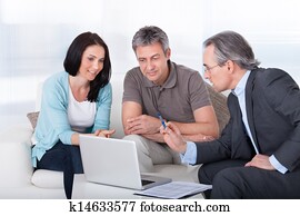 Couple Meeting Consultant