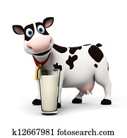 Cow character Cow character
