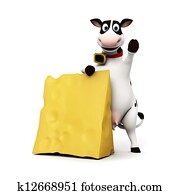 Cow character Cow character
