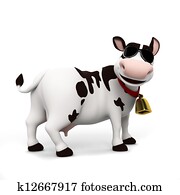 Cow character Cow character