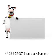 Cow character Cow character