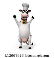 Cow character Cow character