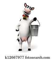 Cow character Cow character