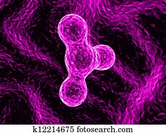 crystal molecule crystal molecule