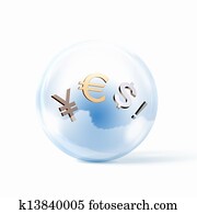 currency signs dollar  euro