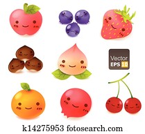 Cute Fruit Collection Cute Fruit Collection