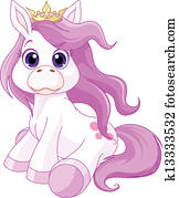 Cute horse princess Cute horse princess