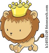 Kitten princess Clipart | k5876592 | Fotosearch