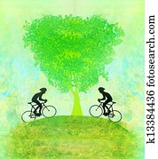 Cycling Poster Cycling Poster