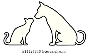 cão, e, gato, composição