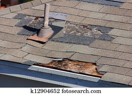 Damaged Roof Damaged Roof