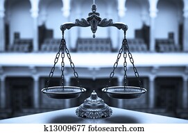 Decorative Scales of Justice Decorative Scales of Justice