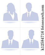 Default avatar collection