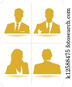 Default avatar collection