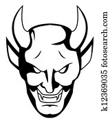 demon face demon face