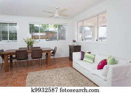 Dining and living room Dining and living room
