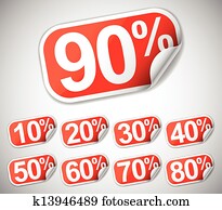 Discount labels. Discount labels.