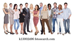 diverse, gruppe av folk