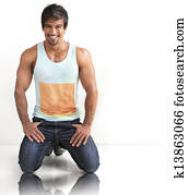 divertimento, excitado, sujeito