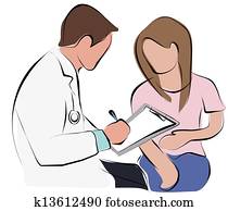 doctor and patient doctor and patient