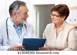Doctor and patient Doctor and patient